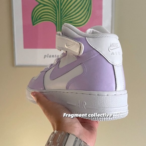 Nike Air Force 1 Lilac Custom - Picture 6 of 7